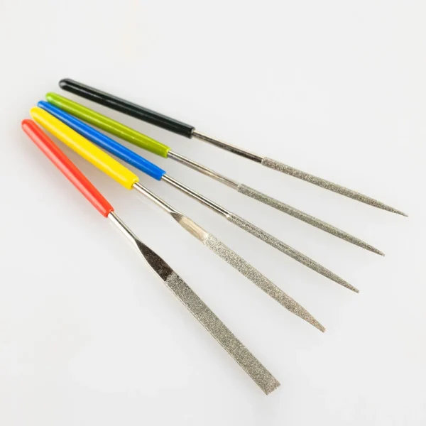 Heller - Diamond file set 100 mm (5 pieces) - 99005