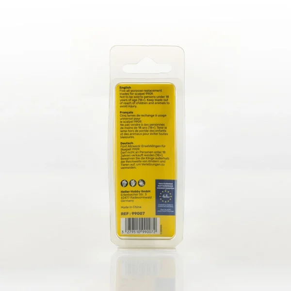 1000990070-2 Heller - All-purpose replacement blades for scalpel (5 pieces) - 99007
