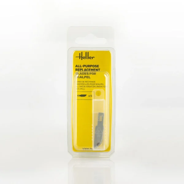 1000990070 Heller - All-purpose replacement blades for scalpel (5 pieces) - 99007