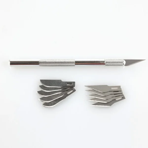 1000990090-3 Heller - Aluminium scalpel with fine-pointed blade - 99009