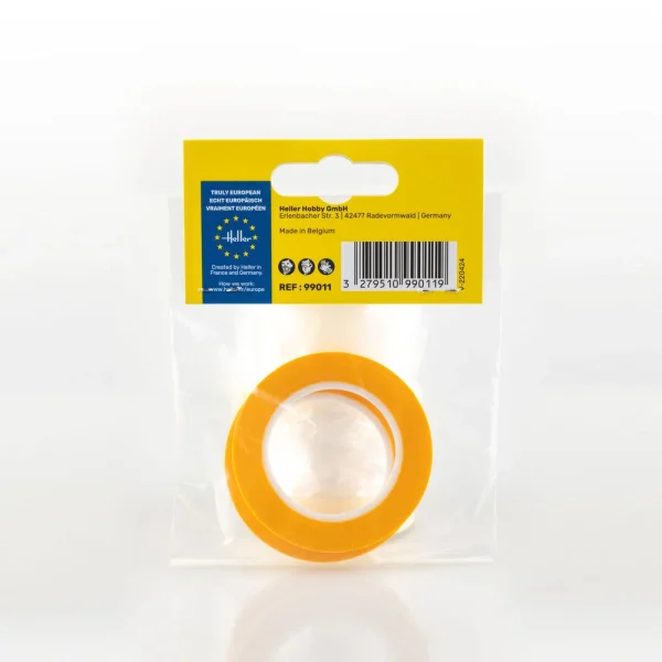 1000990110-2 Heller - Masking tape 3 mm x 18 m (2 pieces) - 99011
