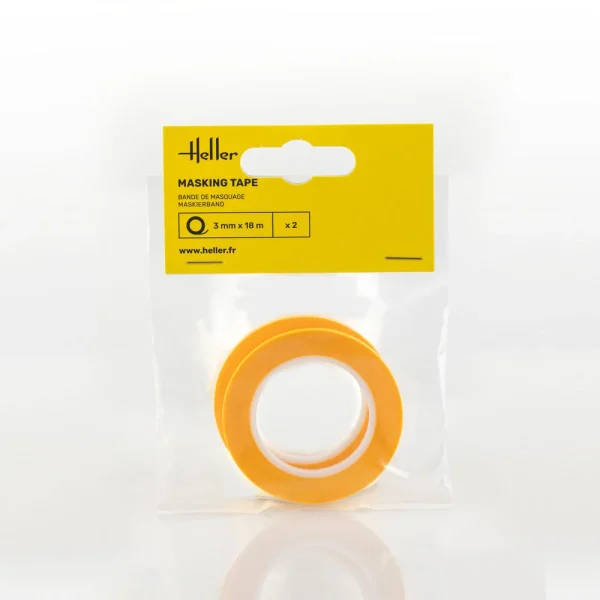 1000990110 Heller - Masking tape 3 mm x 18 m (2 pieces) - 99011