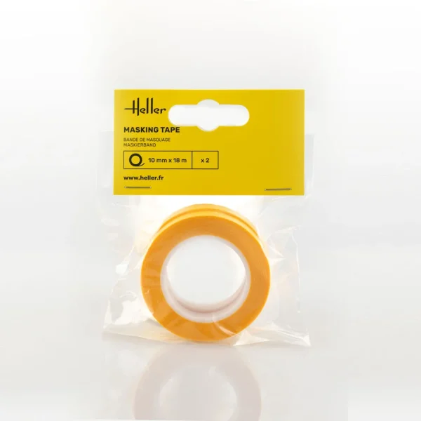 1000990130 Heller - Masking tape 10 mm x 18 m (2 pieces) - 99013