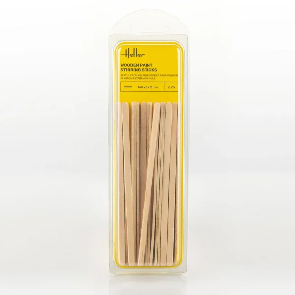 1000990180 Heller - Wooden paint stirring sticks (25 pieces) - 99018