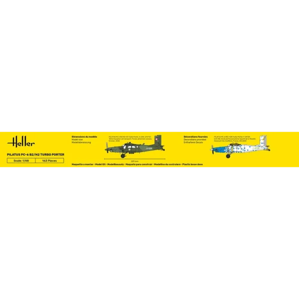1010304100-4 Heller - Pilatus PC-6 B2/H2 Turbo Porter - 30410