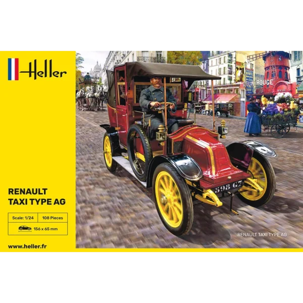 Heller - Renault Taxi Type AG - 30705