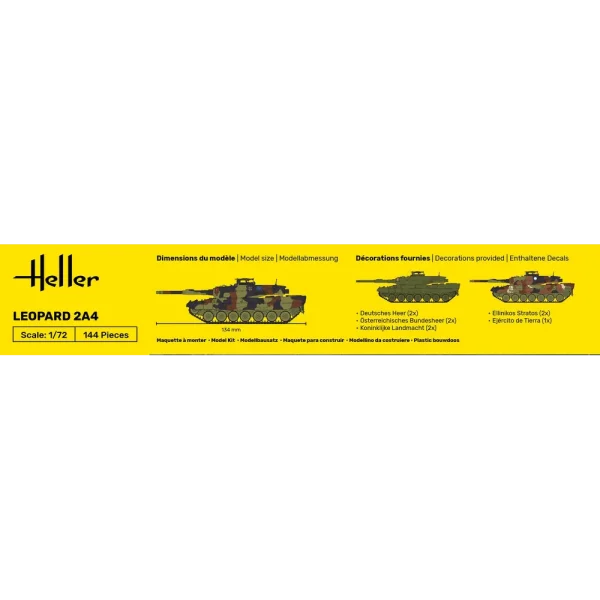 1010308000-4 Heller - Leopard 2A4 - 30800