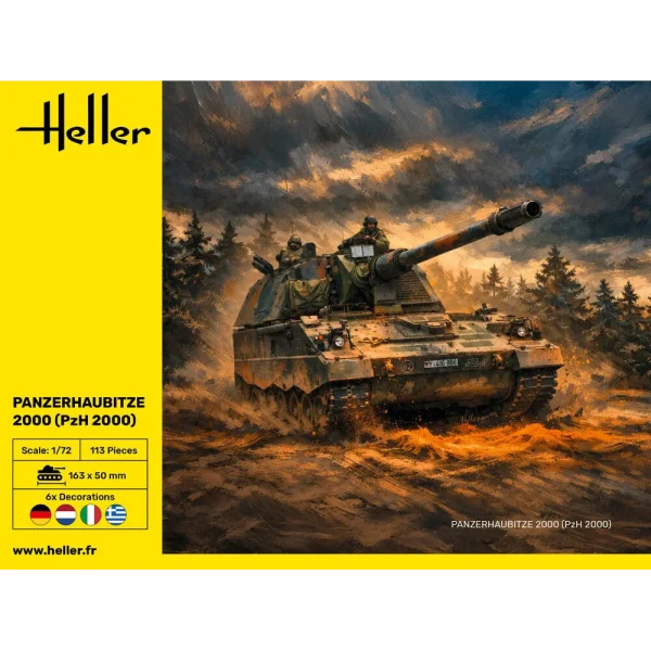 1010308030-2 Heller - Panzerhaubitze 2000 (PzH 2000) - 30803