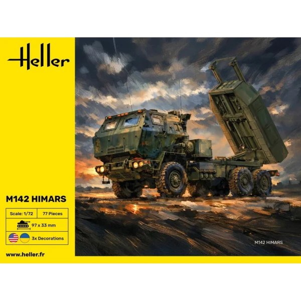 1010308060-2 Heller - M142 HIMARS (High Mobility Artillery Rocket System) - 30806