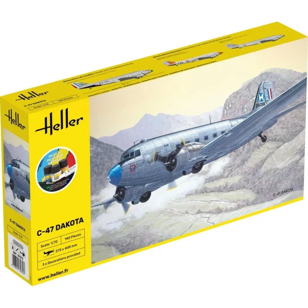 Heller - STARTER KIT C-47 Dakota - 35372