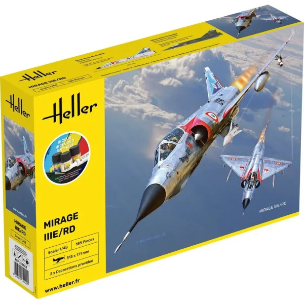 Heller - STARTER KIT Mirage IIIE/RD - 35422