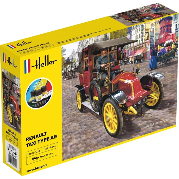 Heller - STARTER KIT Renault Taxi Type AG - 35705