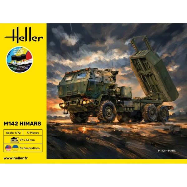 Heller - STARTER KIT M142 HIMARS (High Mobility Artillery Rocket System) - 35806