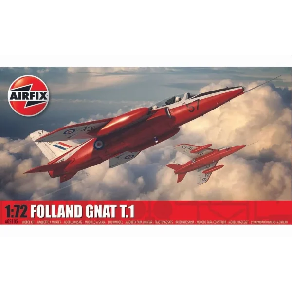 1502105 Airfix - Folland Gnat T.1 - A02105