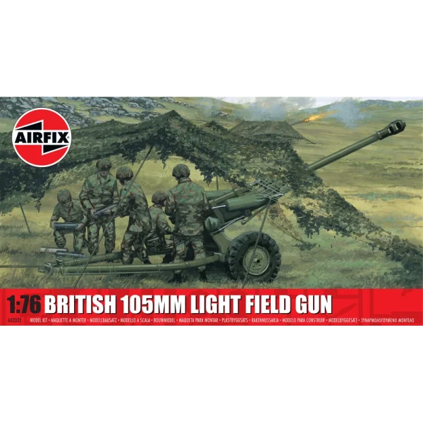 1502332 Airfix - British 105mm Light Field Gun - A02332
