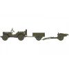 1502339-1 Airfix - Willys Jeep, Trailer & 6PDR Gun - A02339