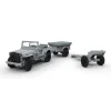 1502339-3 Airfix - Willys Jeep, Trailer & 6PDR Gun - A02339