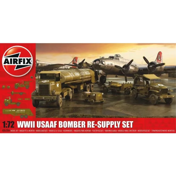 1506304-1 Airfix - USAAF 8TH Airforce Bomber Resupply Set - A06304