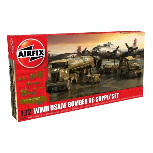 1506304 Airfix - USAAF 8TH Airforce Bomber Resupply Set - A06304