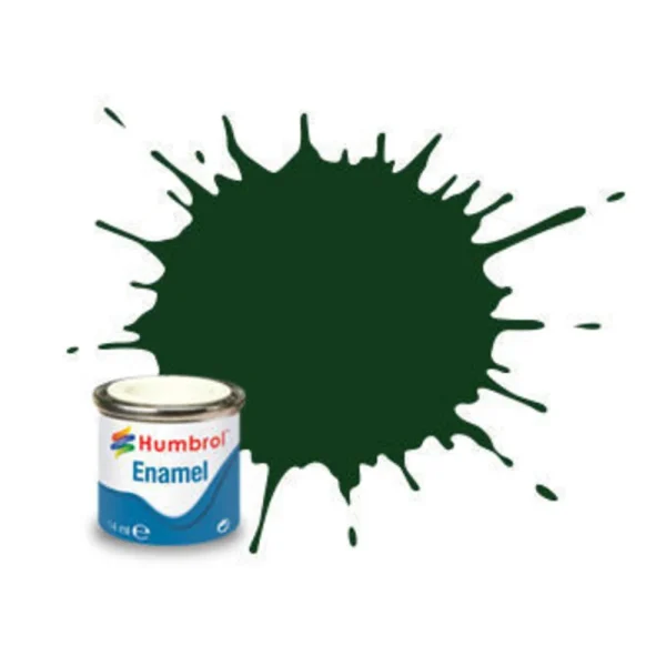 1520003 Humbrol - Humbrol 003 Braunschweiger-grün, glänzend 14 ml - AA0031