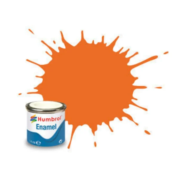 1520046 Humbrol - Humbrol 046 orange, matt 14 ml - AA0046