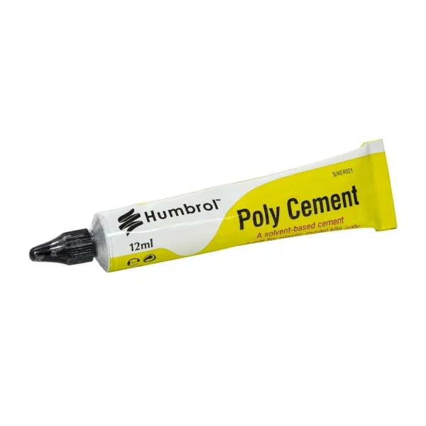 Humbrol - Humbrol Poly Cement Medium 12 ml (Tube) - AE4021