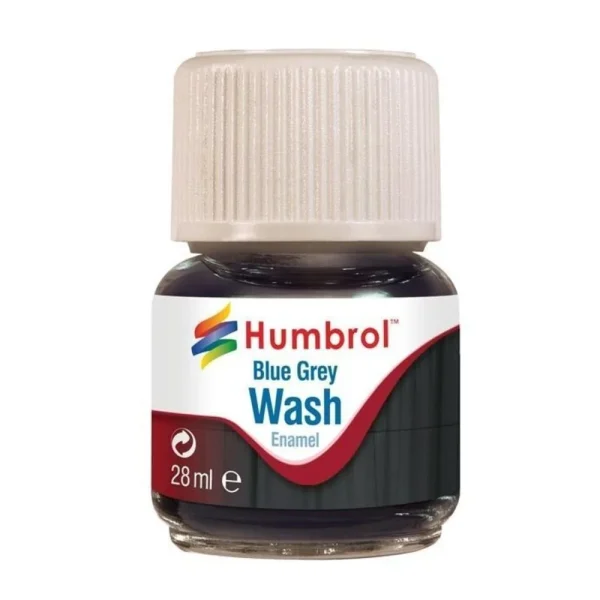 1523206 Humbrol - Humbrol Enamel Wash Blue Grey 28 ml - AV0206