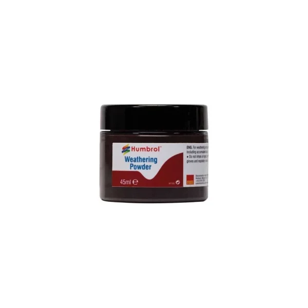 1523511 Humbrol - HUMBROL Weathering Powder Black - 45ml - AV0011