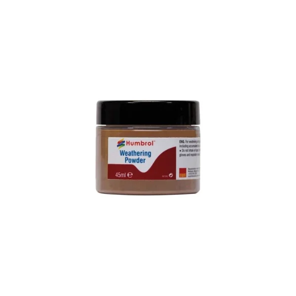 1523518 Humbrol - HUMBROL Weathering Powder Light Rust - 45ml - AV0018