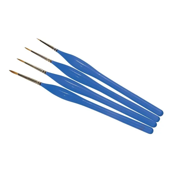 Humbrol - Detail Sable Brush Pack Sizes 00, 0, 1, 2 - AG4304