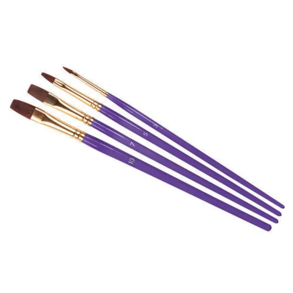 Humbrol - Pinsel Set -flach 3,5,7,10 - AG4305