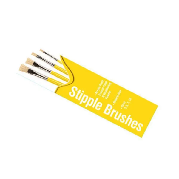 Humbrol - Pinsel Set-Stipple 3,5,7,10 - AG4306