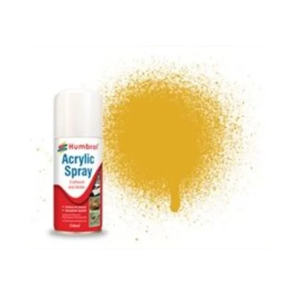 1536016 Humbrol - HUMBROL ACRYLIC HOBBY SPRAY 150ML No 16 Gold - AD6016