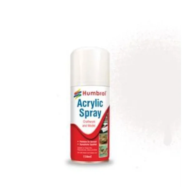 Humbrol - HUMBROL ACRYLIC HOBBY VARNISH SPRAY 150ML No 35 Varnish Gloss - AD6035