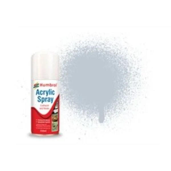 Humbrol - HUMBROL ACRYLIC HOBBY SPRAY 150ML No 56 Aluminium - AD6056