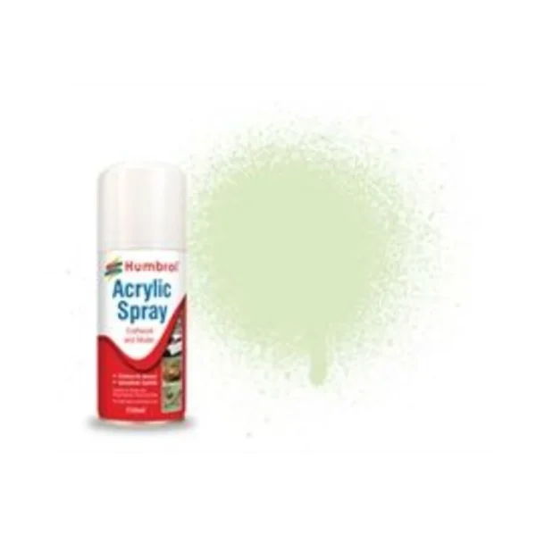 Humbrol - HUMBROL ACRYLIC HOBBY SPRAY 150ML No 90 Beige Green Matt - AD6090