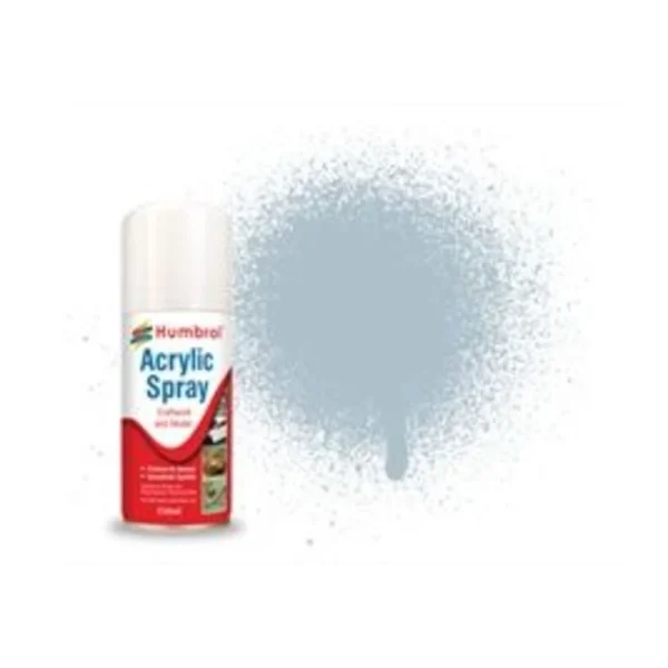 1536996 Humbrol - HUMBROL METALCOTE HOBBY VARNISH SPRAY 150ML No 27003 Metalcote Polished Steel - AD6996