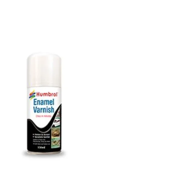 Humbrol - HUMBROL ENAMEL HOBBY VARNISH SPRAY 150ML No 35 Varnish Gloss - AD6997