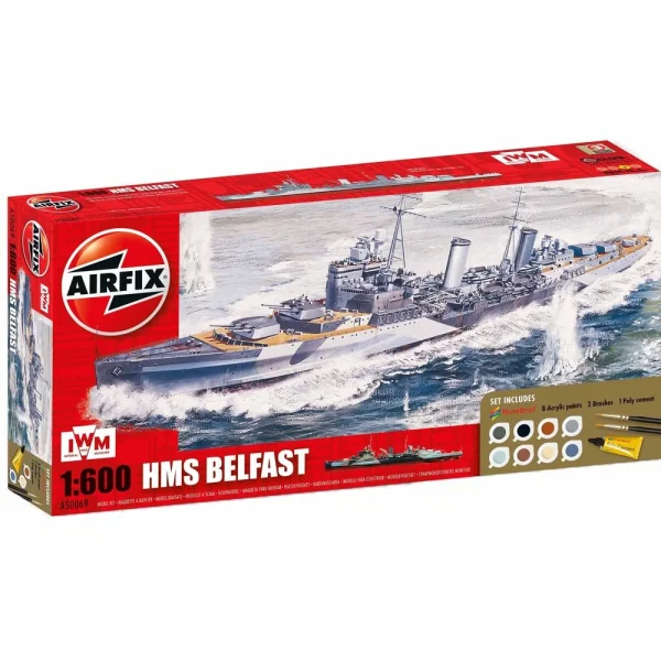 1550069 Airfix - HMS Belfast Gift Set - A50069