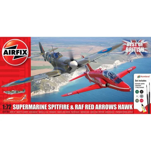 1550187 Airfix - Best of British Spitfire and Hawk - A50187