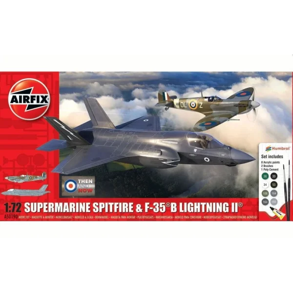 Airfix - 'Then and Now' Spitfire Mk.Vc & F-35B Lightning II - A50190