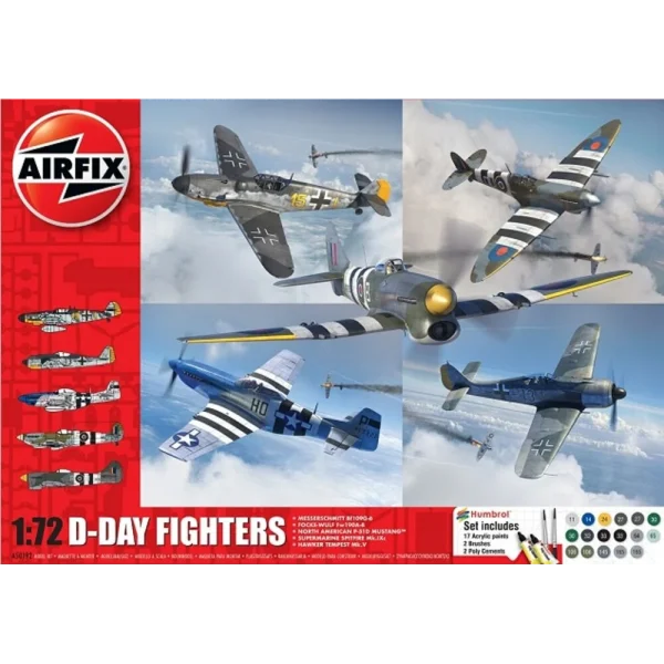 1550192 Airfix - D-Day Fighters Gift Set - A50192
