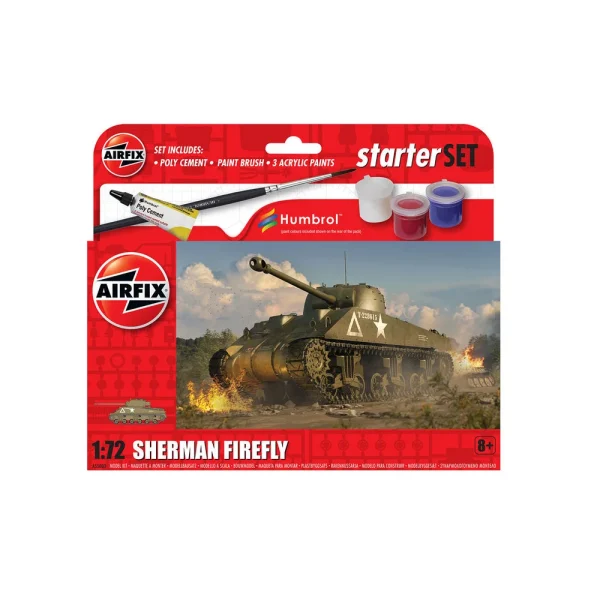 1555003 Airfix - Small Beginners Set Sherman Firefly - A55003