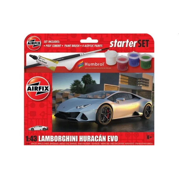 1555007 Airfix - Starter Set - Lamborghini Huracan - A55007