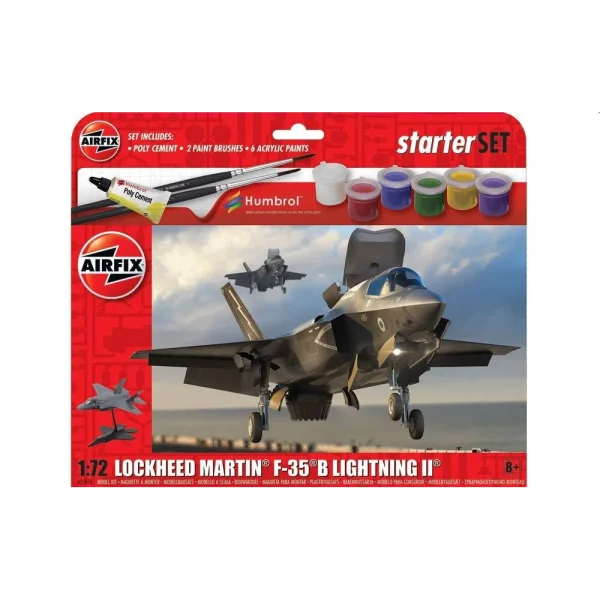 1555010 Airfix - Starter Set - Lockheed Martin F-35B Lightning II - A55010