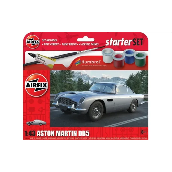 1555011 Airfix - Starter Set - Aston Martin DB5 - A55011