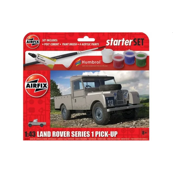 1555012 Airfix - Starter Set - Land Rover Series 1 - A55012