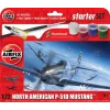 1555013 Airfix - Starter Set - North American P-51D Mustang - A55013