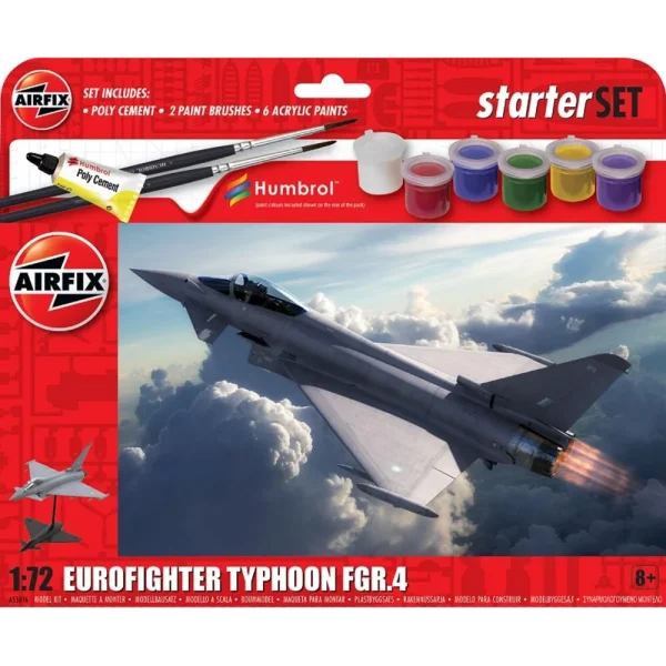 1555016 Airfix - Starter Set - Eurofighter Typhoon FGR.4 - A55016