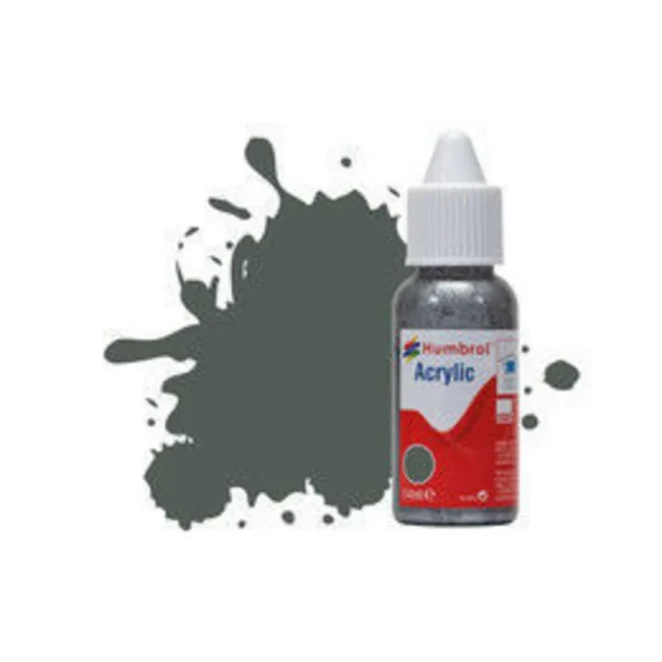 1577001 Humbrol - HUMBROL ACRYLIC DROPPER BOTTLE 14ML No 1 Primer - Matt - DB0001